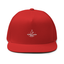 Load image into Gallery viewer, Coffee Lovers Brew Flat Bill Cap