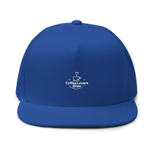 Load image into Gallery viewer, Coffee Lovers Brew Flat Bill Cap