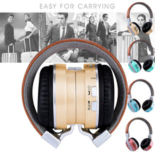 Load image into Gallery viewer, Bluetooth Over-Ear Stereo Headphones