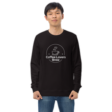 Load image into Gallery viewer, Coffee Lovers Brew Unisex organic sweatshirt