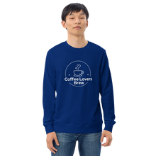 Load image into Gallery viewer, Coffee Lovers Brew Unisex organic sweatshirt