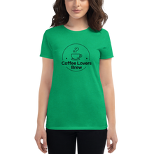 Load image into Gallery viewer, Coffee Lovers Brew Women's short sleeve t-shirt