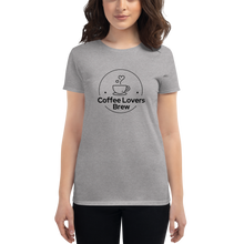 Load image into Gallery viewer, Coffee Lovers Brew Women's short sleeve t-shirt