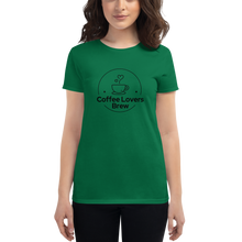 Load image into Gallery viewer, Coffee Lovers Brew Women's short sleeve t-shirt