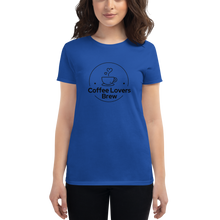 Load image into Gallery viewer, Coffee Lovers Brew Women's short sleeve t-shirt