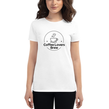 Load image into Gallery viewer, Coffee Lovers Brew Women's short sleeve t-shirt