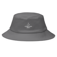 Load image into Gallery viewer, Coffee Lovers Brew Old School Bucket Hat
