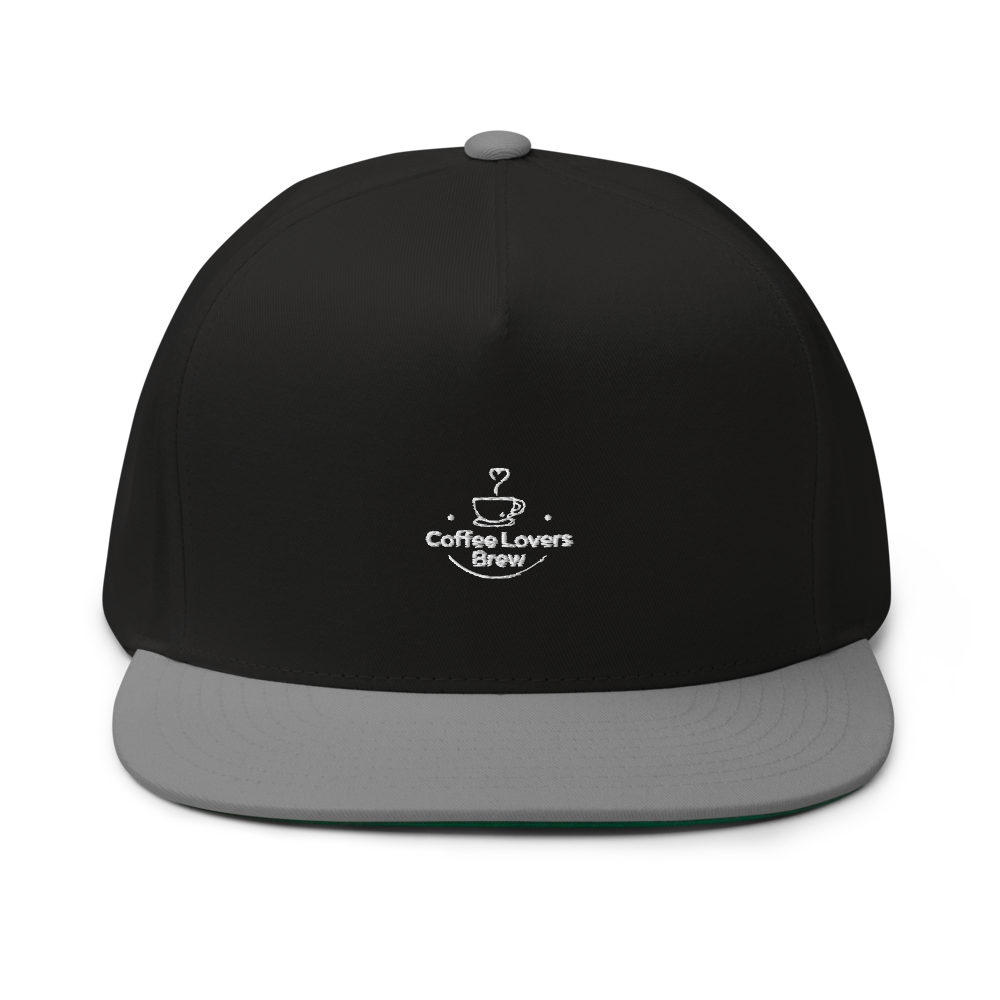 Coffee Lovers Brew Flat Bill Cap