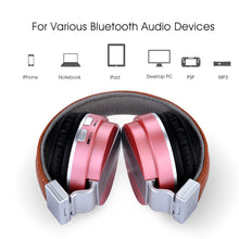 Load image into Gallery viewer, Bluetooth Over-Ear Stereo Headphones
