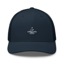 Load image into Gallery viewer, Coffee Lovers Brew  Trucker Cap
