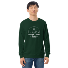 Load image into Gallery viewer, Coffee Lovers Brew  Unisex organic sweatshirt
