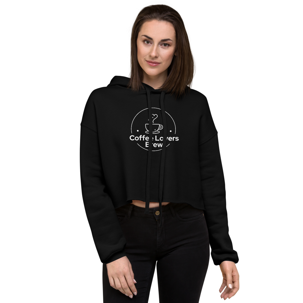 Coffee Lovers Brew Crop Hoodie