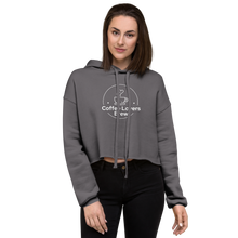 Load image into Gallery viewer, Coffee Lovers Brew Crop Hoodie
